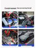 Universal Pure Copper Car Battery Disconnect Switch - Anti-Leakage Brass Main Knife Switch for Positive and Negative Terminals.