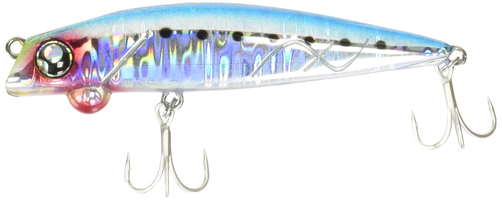 

ValleyHill Minnow Jado Ada Zero Innovator 9g Transparent Sardine Lure 81.5mm #02