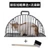 Upgraded Cat Washing and Drying Cage Escape-Proof Bathing Enclosure Anti-Scratch Pet Grooming Carrier Portable Cleaning Cat Cage