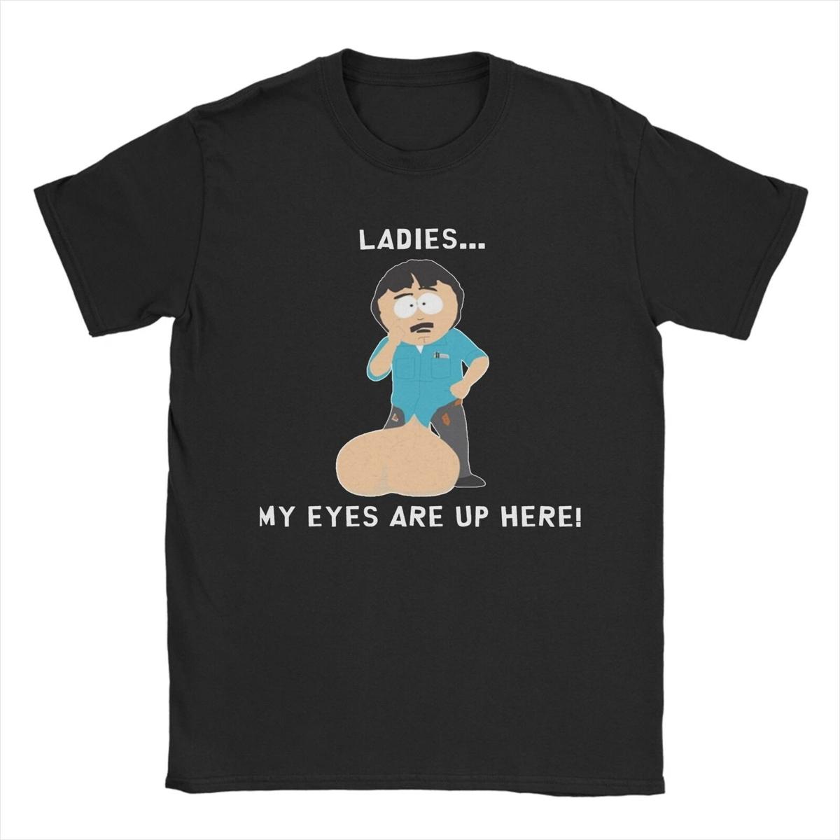 2025 Summer Fashion Men s T-Shirt Southpark Cartoon Novelty 100% Cotton T-Shirt Short Sleeve T-Shirt Crew Neck Top T-Shirt S