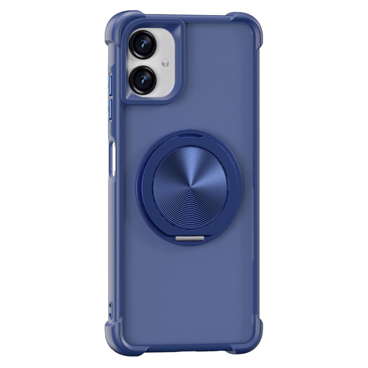 

For Samsung Galaxy A06 4G Magnetic Case CD Vein Kickstand TPU + PC Phone Cover C