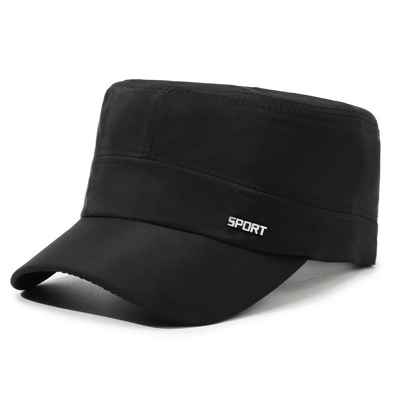 Spring And Summer Silk Flat Top Hat In The Elderly Outdoor Versatile Dad Men S Casual Sunscreen Visor Thin Adjustable