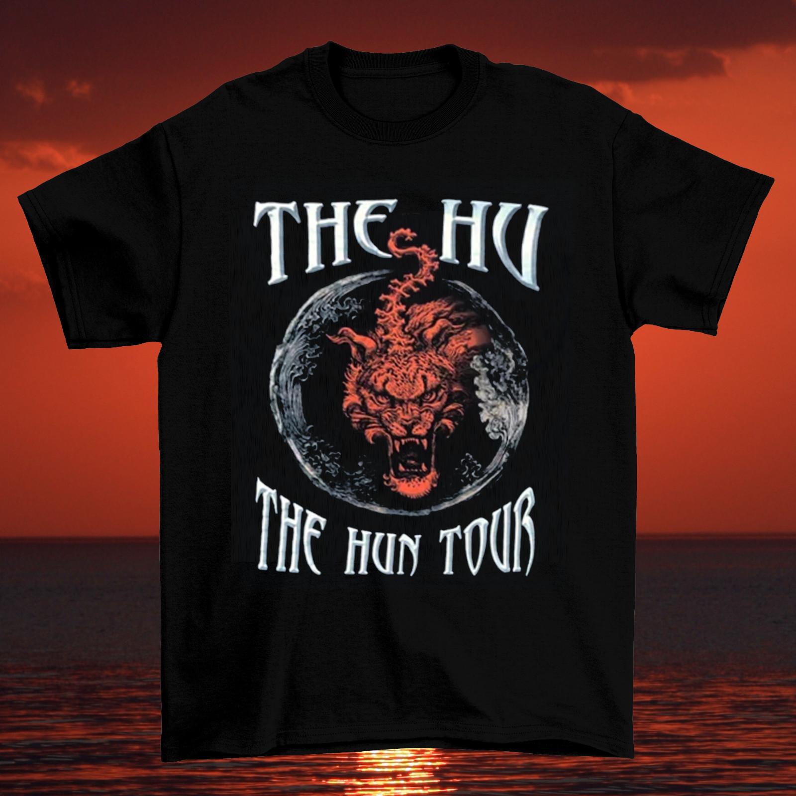Seltenes The Hu Band My The Hu Tour T-Shirt Schwarz Alle Größen S-5XL AS06 M black