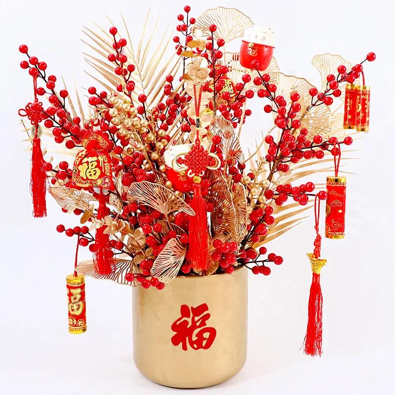 Nod roșu chinezesc Ciucuri Ornamente Decorație Agățat 8 stiluri Acasă pandantiv norocos Cadouri Design Vânzare caldă Fericire Nou Festival