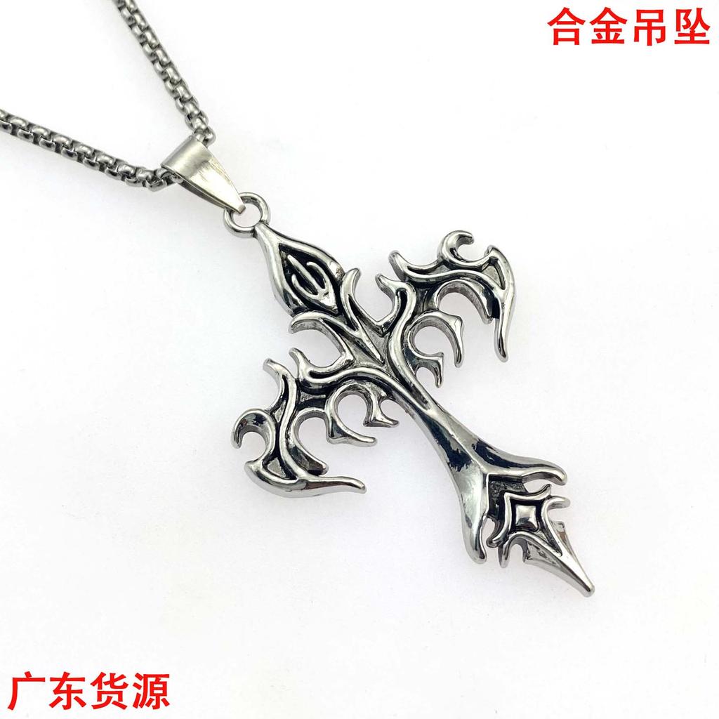 Totem Retro Personalized Retro Pendant Necklace Sweater Chain Pendant Accessories