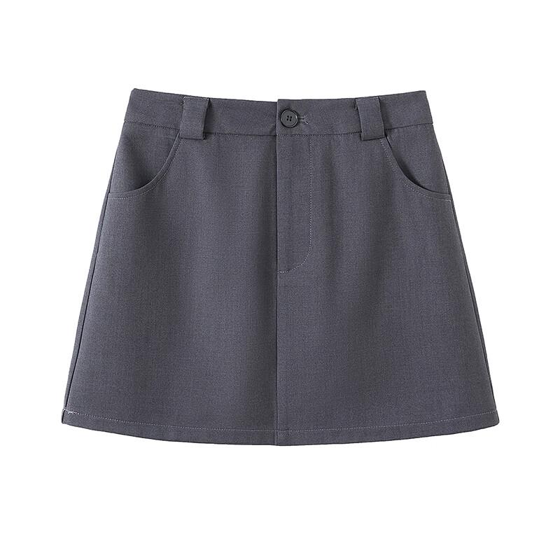 Women's High-Waist A-Line Commuter Skirt