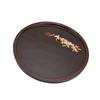Bamboos Snack Tray Smooth  Surface Serving Plate Tea Coaster Tray  Fruit Dessert Display