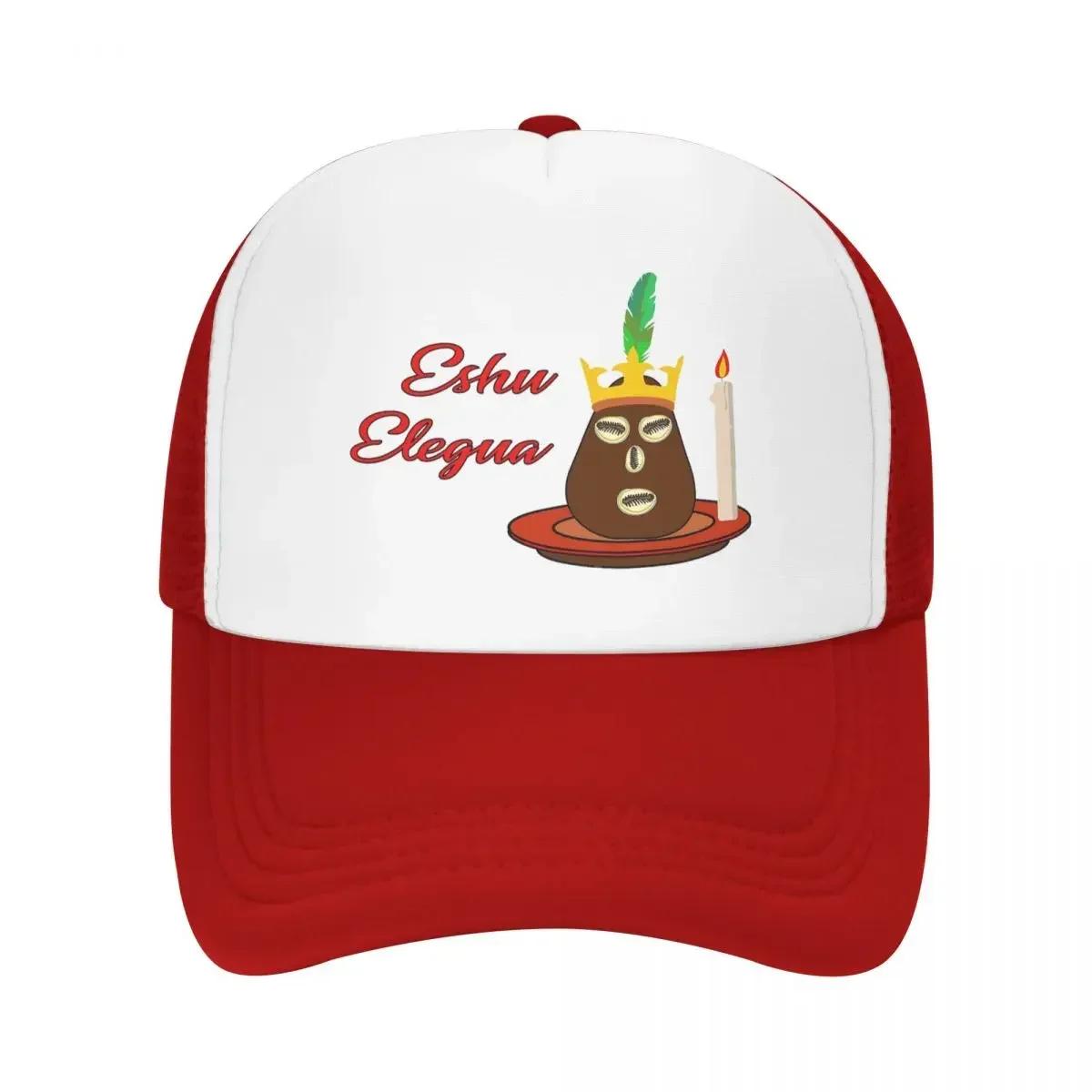 

Eshu Eleggua Cap Fashion Casual Mesh Baseball Caps Adjustable Hat Hip Hop Summer Unisex Baseball Hats Polychromatic One Size