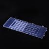 28-Grid Transparent Plastic Multi-Compartment Storage Box for Jewelry, Nail Art, Screws, and Accessories.