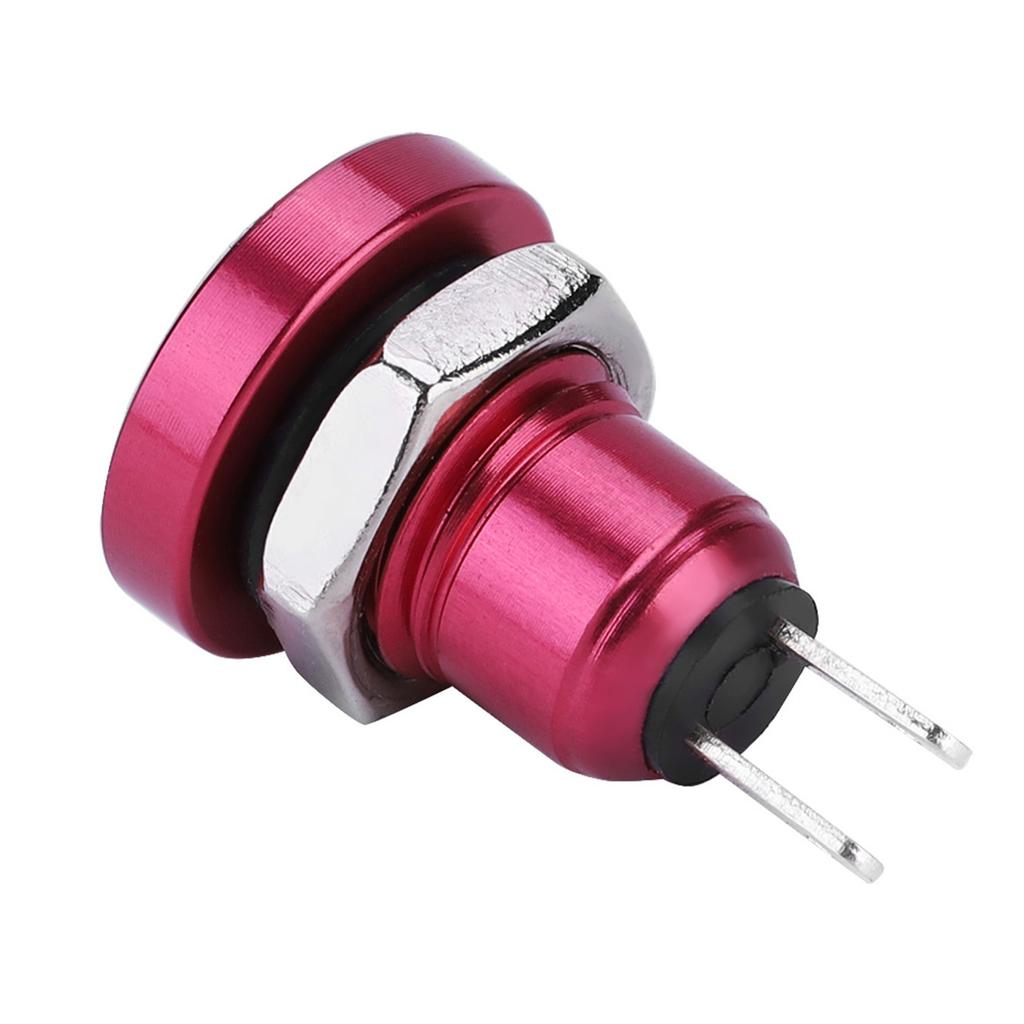 1A 24V 8mm   Waterproof Car Momentary Push Button Power   Zinc Alu um Alloy