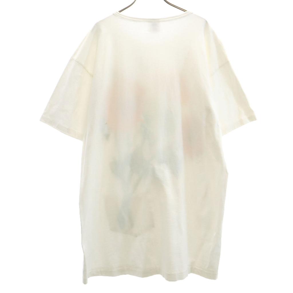 PRINTS OF TAILS 90s Made In USA Old Sunflower Short Sleeve One Piece Women Used