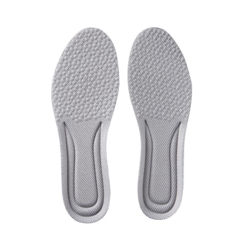 Comfortable, sweat-absorbing, breathable PU sports insoles for men and women—soft, deodorizing, and perfect for summer.