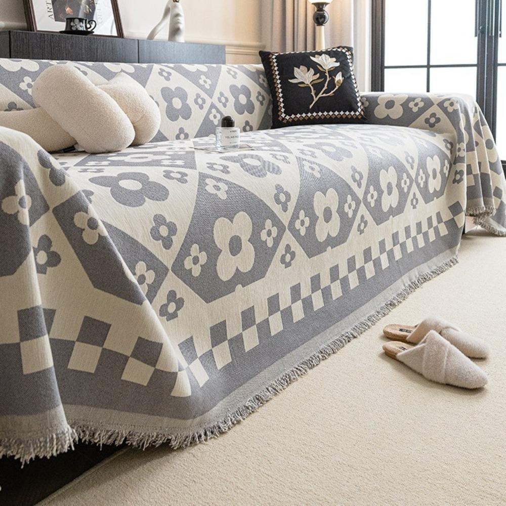 

Chenier sofa cover 2024 four-season universal anti-cat non-slip sofa full cover cover cover cushion dust cover 180*130cm