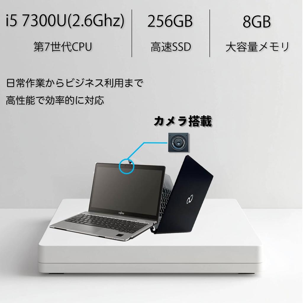 Fujitsu LIFEBOOK S937 7th Generation Core 8GB Windows Office 2019 Fast Large Free Mouse Laptop, i5, RAM, 13.3-inch Display, 11, Included, Pre-Owned,