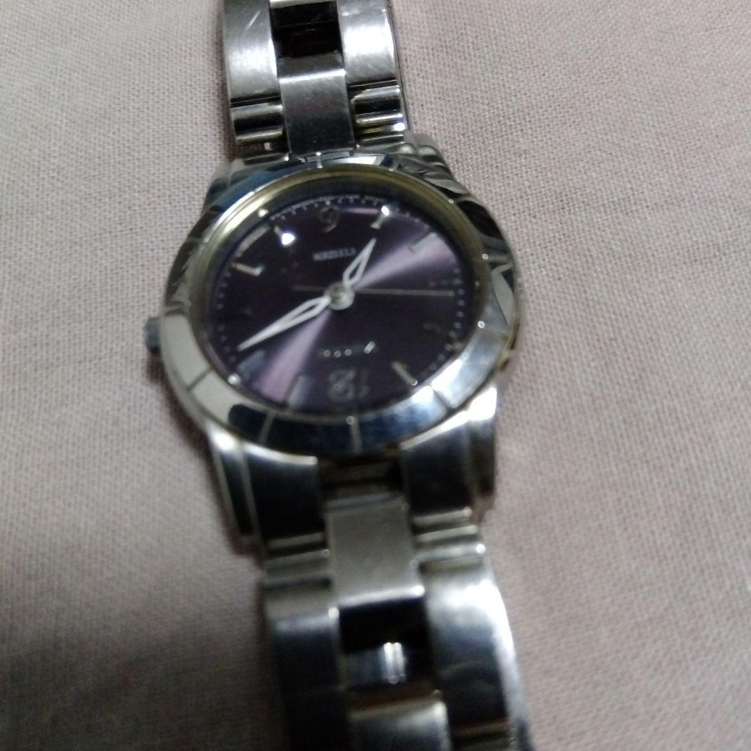 Used CITIZEN Citizen wristwatch wicca quartz battery replaced