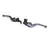 Pair of Motorcycle Short Brake Clutch Levers Adjustable Aluminium Alloy Replacement For Scrambler 400X 2023 2025 Ti