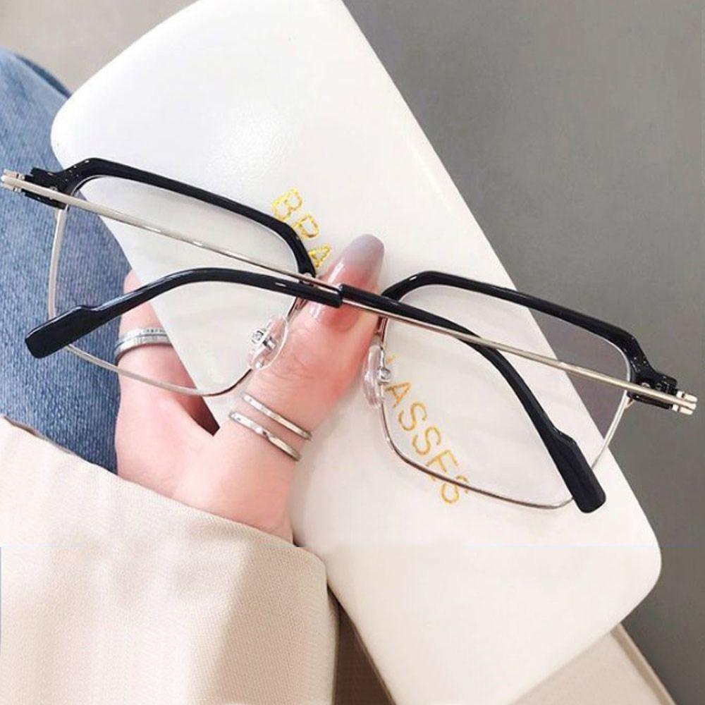 Office Durable Eye Protection Ultra Light Frame Oversized Eyeglasses Computer Goggles Anti-Blue Light Glasses