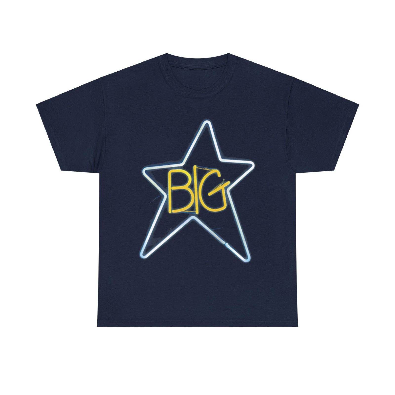 Big Star Band Lighting Basic Logo T Shirt Full Size S-5XL XS