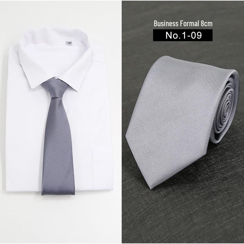 Men's Formal Business Casual Solid or Striped Tie