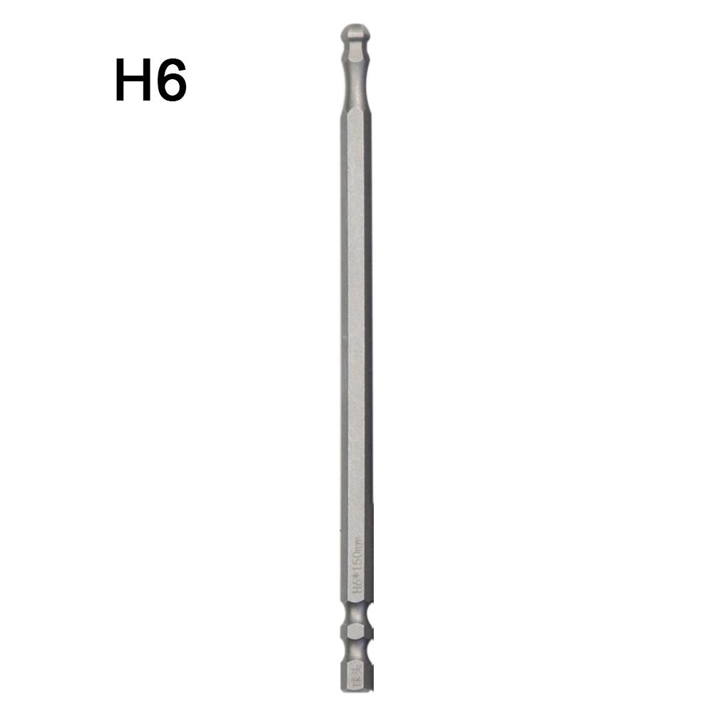 150mm Screwdriver Bit 1pc Ball End Ball Head Hexagon