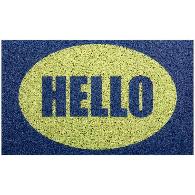 Minimalist Non-slip Coir Doormat - Cuttable, Wear-resistant Entry Mat
