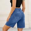 Ladies' Casual  Versatile Fashionable Denim Shorts