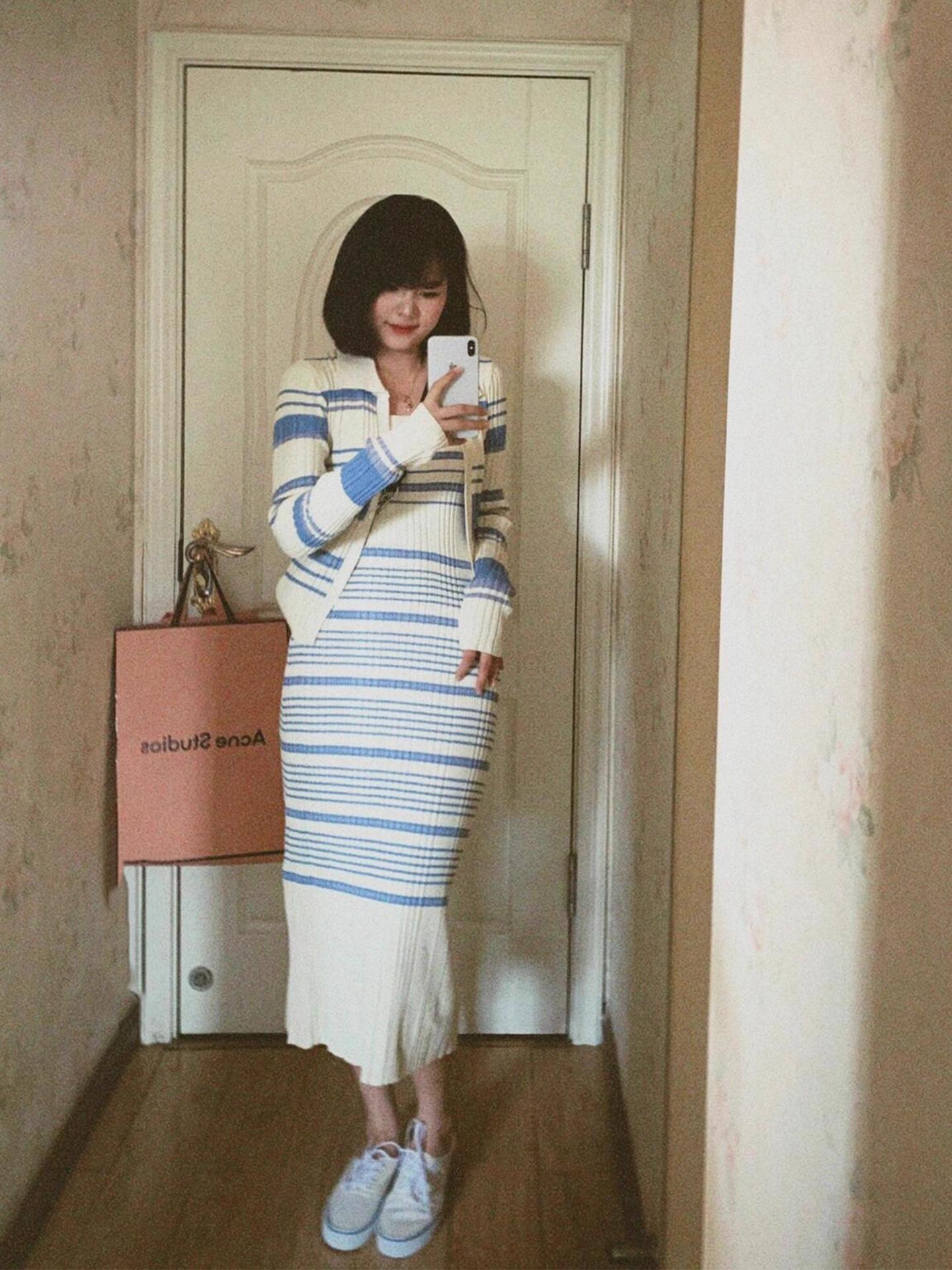 

Miu-Style Korean Luxe Knit Set for Mature Women - Autumn/Winter Collection XL