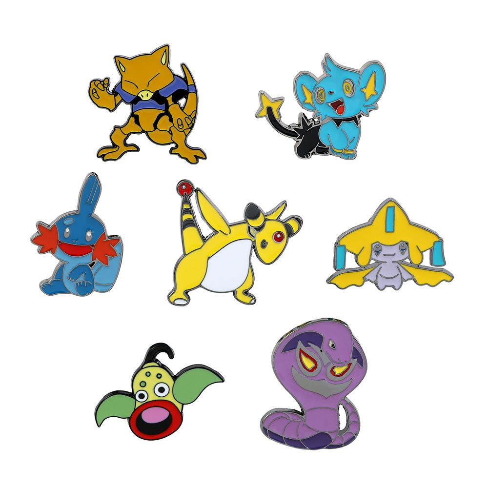 Anime Cartoon PCS Enamel Pins Custom Brooches Lapel Badges Animal Funny Jewelry Gifts for Kids Friends
