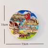 Malta Fridge Stickers Bus Travel Souvenirs Mosaic Fridge Magnets Home Decoration Wedding Gifts