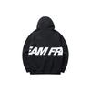 Anta Basketball Series Letter Print Knit Hooded Jacket Men Outerwear Black 152211708-2