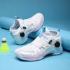 Badminton shoes men's and women's lightweight non-slip table tennis shoes thick-soled wear-resistant outdoor training special tennis shoes