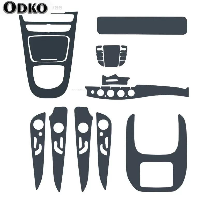 TPU Transparent Membrane Protective Film For Mercedes Benz E Class W213 E200/260/300/320 2016  Car Accessories Center Consol