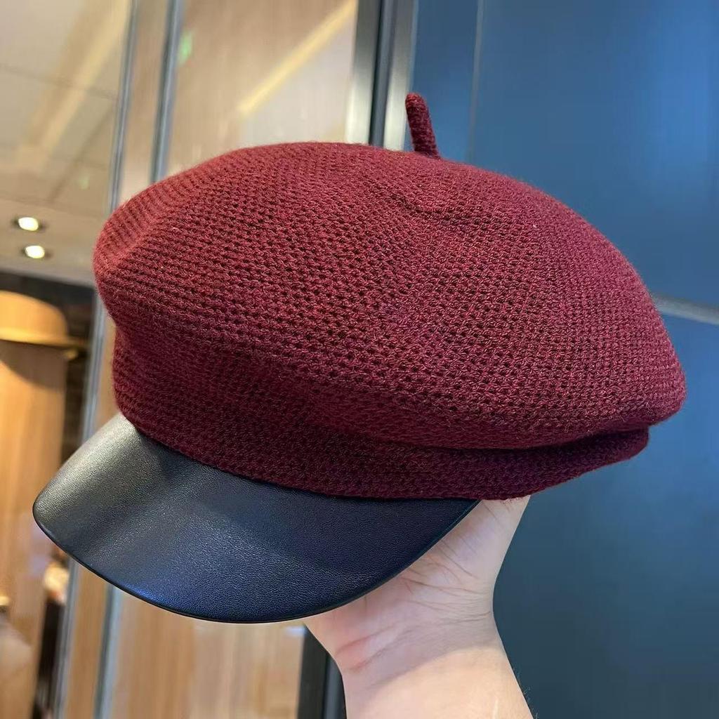 Modern Luxury Octagonal Newsboy Cap - Stylish High-End Accessory