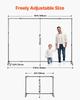 Backdrop Stand Movable Stand Kit 7 X 10 Ft for Party & Photo Video Studio