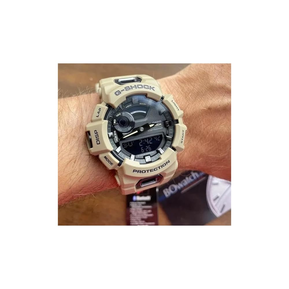 Casio G-Shock Smartwatch Bluetooth G-SQUAD GBA-900UU-5A Military Khaki