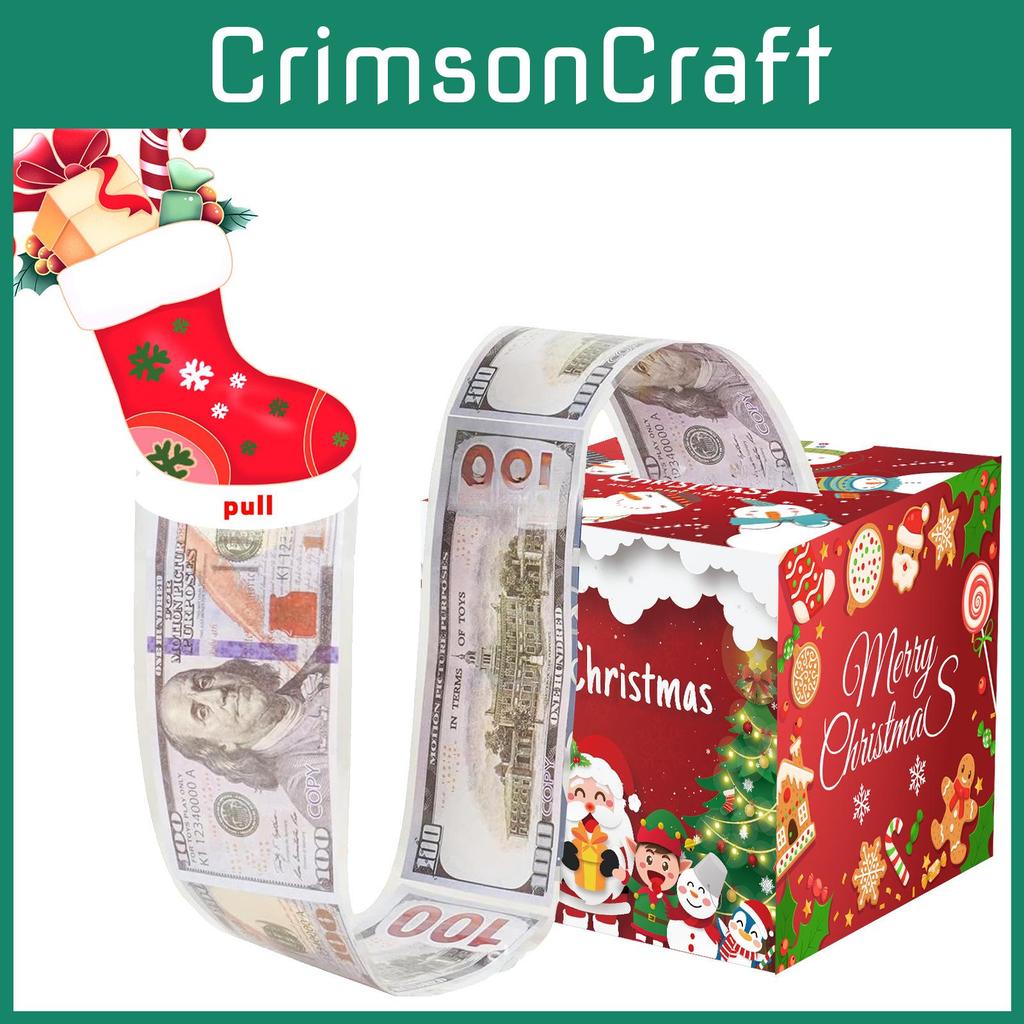 Theme Red Christmas Pattern Gift Box Holiday Decoration Atmosphere Props