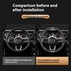 Jeep Wrangler Patriot Commander Grand Cherokee Compass Wagoneer Gladiator Renegade Car Leather Carbon Fiber Steering Wheel Cover