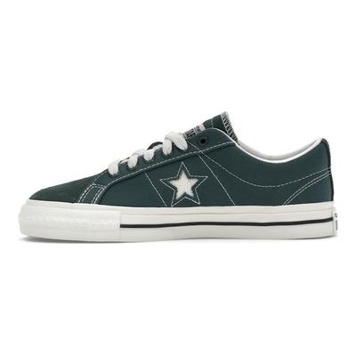 Thisisneverthat X One Star Pro Low Trekking Green Unisex Sneakers Black White A12052C