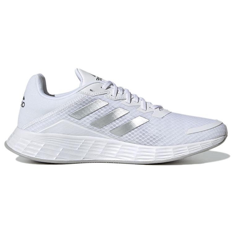 Adidas Duramo Sl Women Cloud White Matte Silver Grey Two Running Lifestyle H04629