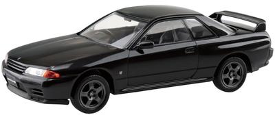 Aoshima Bunka Kyozai Rakupla Snap Kit Nissan R32 Skyline Preto Pérola Metálico Modelo de Plástico Ltda.. (AOSHIMA) 1/32 No.14-BP GT-R Pré-Colorido
