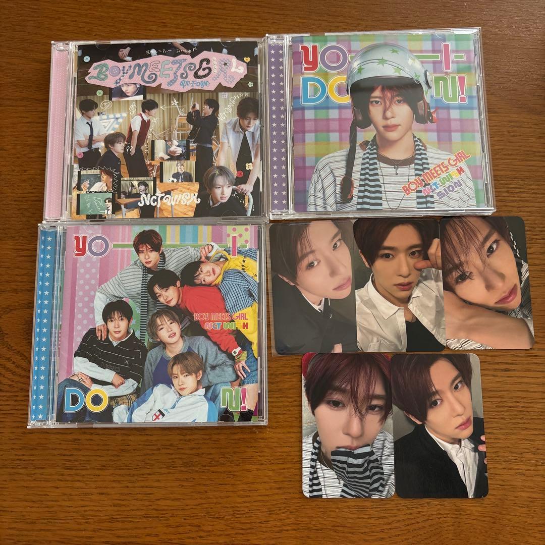 Used NCTWISH Sion Complete Set