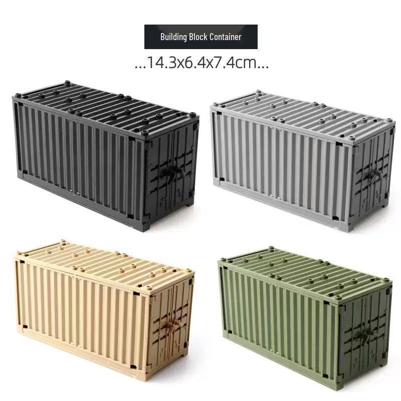 Kros Military Series Container Block Model Storage Box Toy