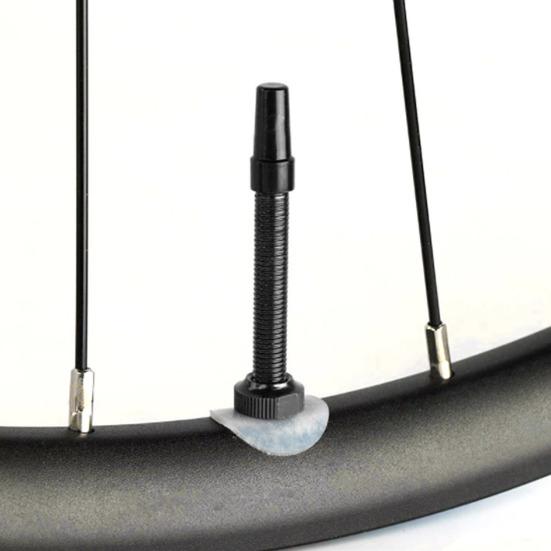 1 Set Tubeless Valve Kit with Wrench CNC Machined Super Light Metal Stem And Caps Replacement 44/60mm MTB