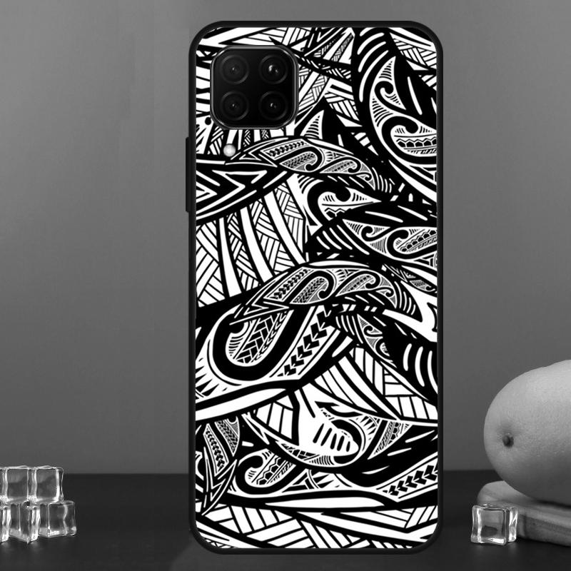 Maori Tribal Samoan Polynesian For Huawei Nova 12s 12i 11i 8i 9 10 SE Y91 Y90 Y60 Y70 Y72 Y61 P20 P40 Lite P30 P60 Pro Case