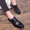Fashion British Style Retro Brown Men's Loafers Soft Soles Comfortable Flat Bottoms Casual Shoes for Outdoor Commuting Men's Driving