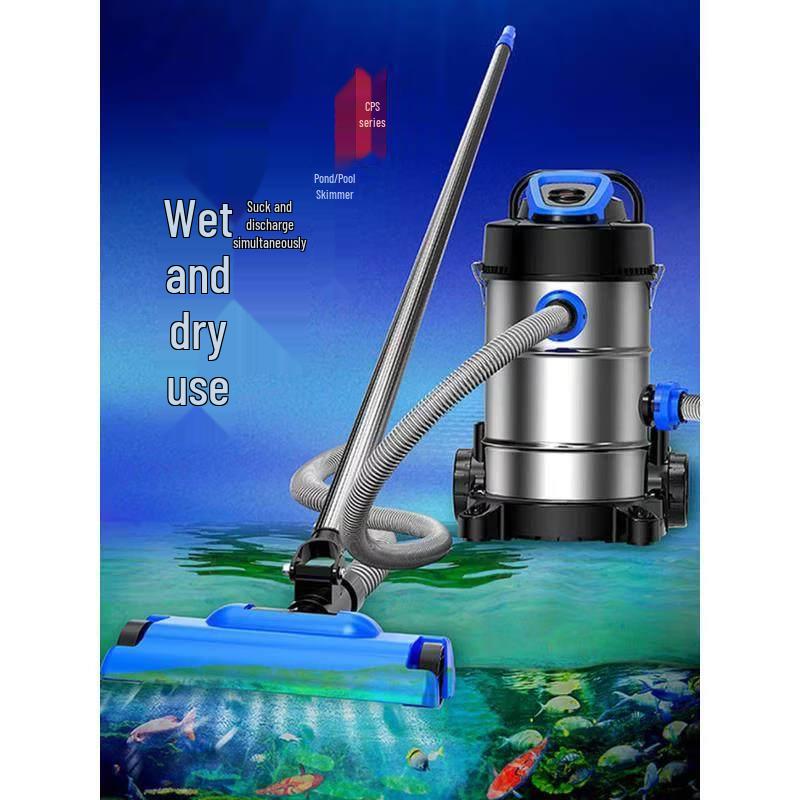 Jundingying 100W Pond & Pool Vacuum Cleaner with Triangle Brush Head
