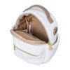 Sifre Miffy Fur Backpack Mini Shoulder White Fur Bag, Women's, B305,
