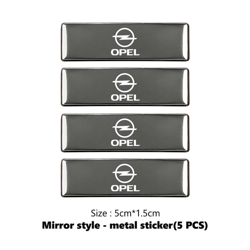 Für Opel Auto Kofferraum Karosserie Aufkleber Aluminiumlegierung Emblem Auto Aufkleber Astra G H J K F Corsa D Zafira B Insignia Mokka Regal