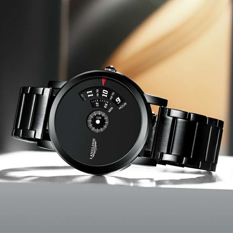 Wodoodporny zegarek męski topowej marki Męski modny zegarek kwarcowy w stylu koreańskim pasujący do wszystkiego dla par