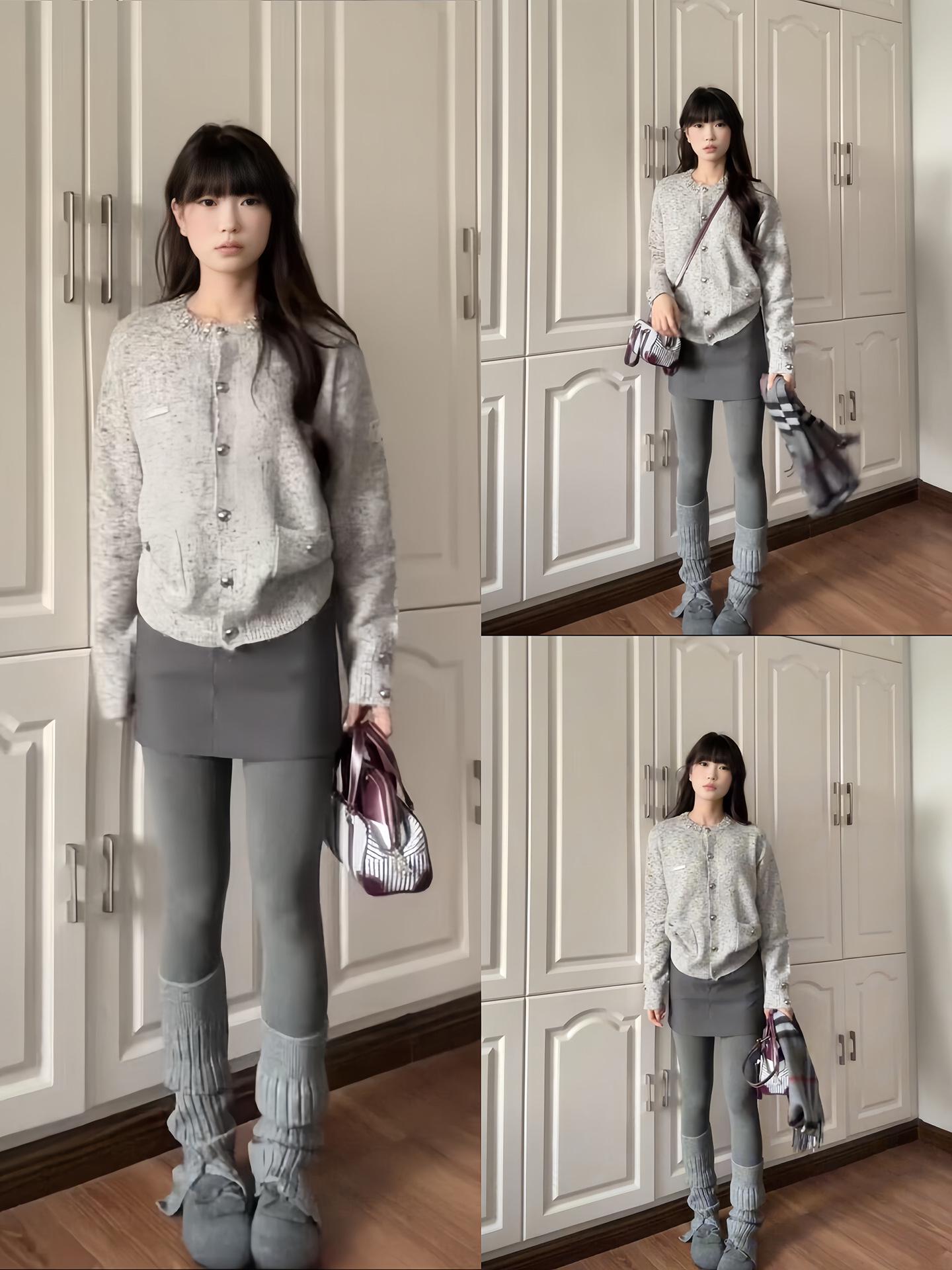 Women s Hip-Hugging Plaid Wool Skirt - Autumn/Winter 2025 Collection L